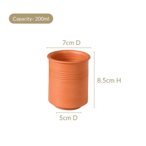 200ml Luxury Modern Metal <b>Tea</b> Cup Saucer <b>Set</b> with Planter <b>Pot</b> Portable Eco-Friendly Heat Resistant for Indoor/Outdoor Decor - Product Image 1