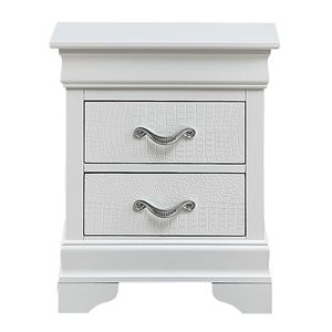 Comodino Champagne argento di transizione elegante - Product Image 2