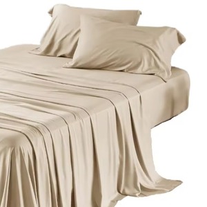 Parures de lit d'hôtel en bambou écologiques, douces et confortables, collection de linge de lit durable pour hôtels de charme, en vente - Product Image 2