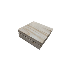 Boîte carrée en bois écologique pour la décoration de la maison, les cadeaux d'affaires et les mariages - Product Image 2