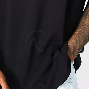 T-shirt surdimensionné pour l'été, t-shirt personnalisé avec logo sur mesure, t-shirt surdimensionné à marque privée en vente - Product Image 5