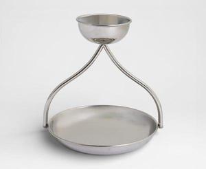 Premium Crescent Arch Metal Fruit & Dates Tray Elegant <b>Eid</b> Ramadan Party Serveware for Hospitality Collection Hotels & Homes Use - Product Image 3