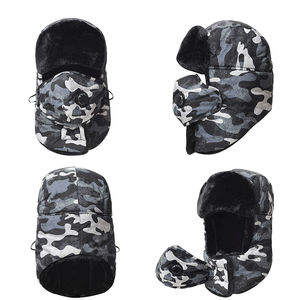 Dernière conception de cagoule imprimée en gros, cache-visage, couvre-tête pour moto et cyclisme, cagoule tricotée thermoréactive - Product Image 5