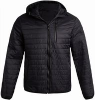 Veste d'hiver matelassée pour homme, col montant, fermeture éclair, couleur unie, décontractée, coupe-vent, imperméable, motif dessin animé Paisley, vente en gros OEM
