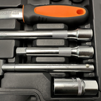 Ensemble d'outils de clé à douille automobile de qualité DIY, 62 pièces, entraînement carré de 1/2 pouce, douille à cliquet, personnalisable, support OEM ODM, Cr-V métrique