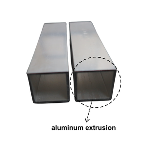 7075ท่ออัดขึ้นรูปโลหะผสมอลูมิเนียมทรงสี่เหลี่ยมที่มีพื้นผิวชุบอโนไดซ์และความยาวที่กำหนดเอง - Product Image 2