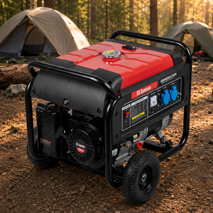 เครื่องกำเนิดไฟฟ้าแบบพกพา SS SAMSON 7.0KW ประสิทธิภาพสูง สำหรับงานก่อสร้างและไฟฟ้าฉุกเฉิน - Product Image 4