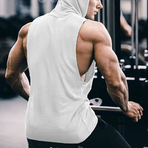 Nuevo Producto de Verano, Sudaderas Cómodas para Hombre, 100% Algodón, Transpirables, Elegantes y Fáciles de Usar, Sudaderas de Gimnasio para Hombre, Precio al por Mayor - Product Image 2