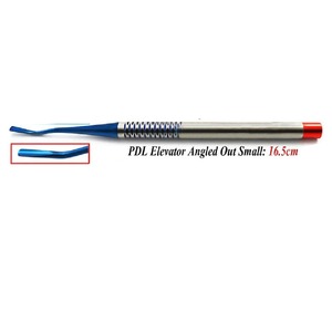 ชุดเครื่องมือถอนรากฟันแบบโค้ง PDL สำหรับทันตกรรมมืออาชีพ ขนาด 16.5 ซม. จำนวน 7 ชิ้น ทำจากเหล็กกล้าไร้สนิมสำหรับผ่าตัด ใช้ซ้ำได้ - Product Image 3