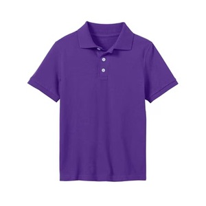 Polo pour garçons de qualité supérieure, couleur unie, en coton/élasthanne, séchage rapide, respirant et écologique, élégant et confortable, fabriqué au Bangladesh - Product Image 3