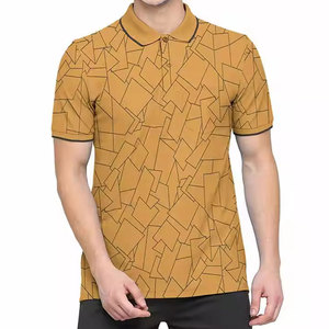 Polo homme en sublimation, respirant, anti-transpiration, pour le sport et les activités de plein air estivales - Product Image 1