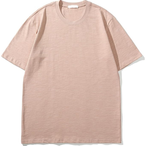 Camiseta premium de gran tamaño con hombros caídos para hombre, camiseta de cuello redondo de moda para hombre. - Product Image 1