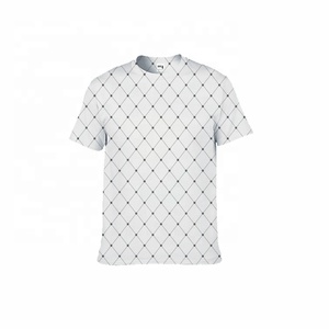 T-shirt surdimensionné 100% coton pour hommes T-shirt personnalisé Streetwear 100% coton lavé à l'acide Crew T-shirt à manches courtes - Product Image 4