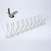 Répulsif à oiseaux de haute qualité en acier inoxydable, pointes anti-oiseaux, épines anti-oiseaux