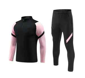 High Quality Custom Quick Dry Black <b>Winter</b> Sporty Men's Soccer <b>Jacket</b> & Football Tracksuits - Product Image 2