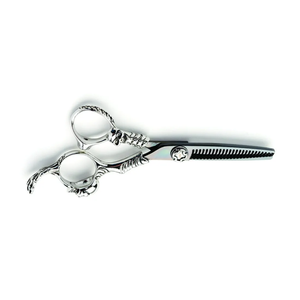 Ciseaux de coiffure 6'' en acier inoxydable JP, ensemble de ciseaux de barbier professionnels pour la coupe de cheveux, avec sac inclus - Product Image 5