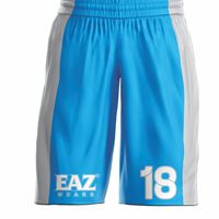 Ensemble d'uniformes de basketball personnalisés respirants à séchage rapide UPF 50+ avec shorts en jersey extensible dans quatre directions, sublimation, tenue d'équipe, entraînement sportif