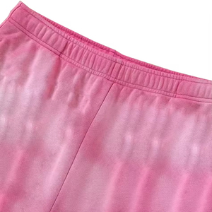 Pantalones Cortos Deportivos de Felpa Francesa OEM, 100% Algodón, Impresión Serigrafiada, Estilo Vintage, Lavado Ácido, para Hombre - Product Image 2