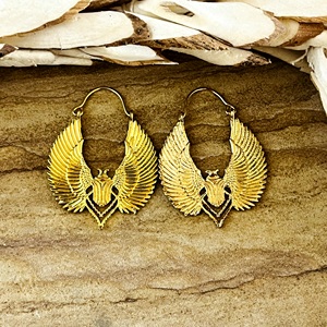 Pendientes de Aro Mandala de Filigrana Favoritos del Mercado, Joyería Tribal de Latón para Mujer, Diseño Floral Bohemio Bañado en Plata, Venta al por Mayor/OEM/ODM - Product Image 1