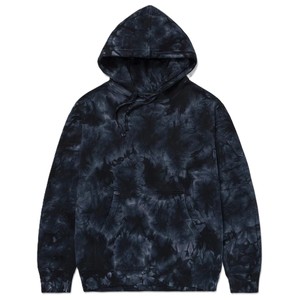 Sudadera con capucha de corte holgado, estilo streetwear, con estampado tie-dye personalizado, de alta calidad, 100% algodón, con hombros caídos, unisex. - Product Image 4