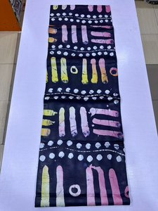 Tela de Algodón con Estampado Africano Inspirado en Libia para Ropa de Moda Femenina y Costura Artesanal con Patrones Vibrantes - Product Image 3