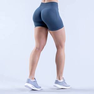 Nouveau design – Short de sport pour femme à taille haute élastique, dos en V, sans couture, effet scrunch, pour fitness et yoga - Product Image 5