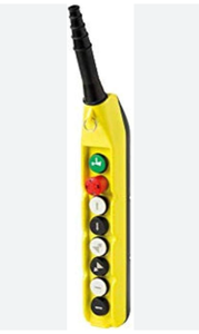 สถานีควบคุมแบบปุ่มกด 6 ปุ่ม CMK Electro Power Private Limited รุ่น-04 สำหรับเครน EOT ระดับ IP65 แรงดันไฟฟ้า 440V 5A ตัวเครื่องทำจากนีโอพรีน พร้อมสวิตช์ 14 ตัว - Product Image 2