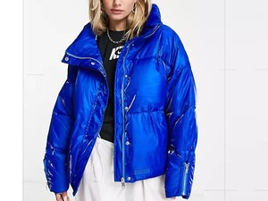 Customize Shiny Waterproof Memory Women's Quilted <b>Jackets</b> Standard Cold Weather Streetwear Plus Size <b>Short</b> Bubble <b>Jacket</b> Logo - Product Image 6