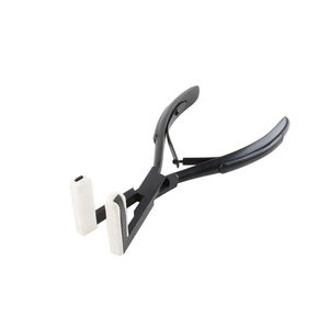 Pince à extensions capillaires en acier inoxydable la plus vendue, outil de pose de micro-anneaux, prix de gros, modèle BEST ELECTRO SURGICAL - Product Image 2