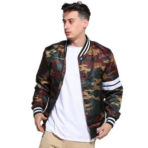 Chaqueta de baloncesto para hombre, venta al por mayor, lisa, Bomber, piloto, Camuflaje, nailon, soporte personalizado, informal, OEM, patrón de servicio estándar, PK - Product Image 3