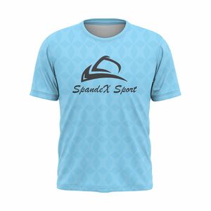 Camiseta personalizada de hombre, 100% poliéster, corte regular, con logo personalizado, fabricante OEM ODM, camisetas de estilo urbano. - Product Image 1