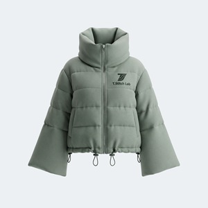 Servicios OEM, Chaqueta Acolchada para Hombre de Alta Calidad, Impermeable, para Invierno, con Logotipo Personalizado, Diseño Moderno, Cierre de Cremallera, Bolsillo Frontal - Product Image 6