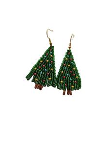 ต่างหูปักลูกปัดขนาดเม็ดเล็กตามสั่งเครื่องประดับแฟชั่นทำมือคุณภาพสูงจากอินเดีย - Product Image 3