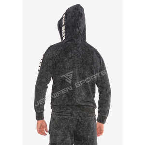 Conjunto de Pantalones Deportivos de Felpa Francesa para Hombre, Talla Grande, 100% Algodón, con Logotipo Personalizado al por Mayor, Estilo Casual, Lavado Ácido, para Invierno - Product Image 6