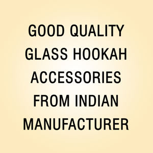 Moderna Cachimba de Vidrio Soplado a Mano, Ecológica, Envuelta en Seda, Decorativa India para Mesa, Shisha de Una Sola Manguera, Fabricante Mayorista - Product Image 2