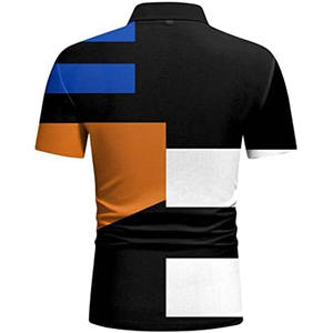 เสื้อยืดคอกว้างแขนสั้นผ้าคอตตอน/ใยไผ่ ระบายอากาศได้ดี คุณภาพสูงสำหรับผู้ชาย รับสกรีนโลโก้ มีไซส์ใหญ่ - Product Image 5