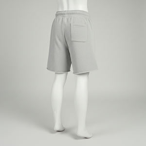 New Style <b>Work</b> Shorts Mens Half Pants with Deep Pocket Puff Print Custom Cotton Drawstring Knitted Jogger <b>Cargo</b> Shorts for Men - Product Image 4