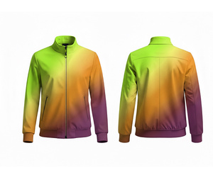 Chaqueta Deportiva Ligera con Cierre para Sublimación, Ropa para Correr y Fitness, Cálida, Transpirable y de Secado Rápido |   Tallas Hombre Mujer Juvenil - Product Image 6