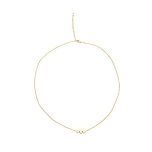 Collar de Cadena con Bloques de Metal Personalizados de Estilo Europeo Americano, Colgantes Finos de Moda para Celebridades de Internet - Product Image 5