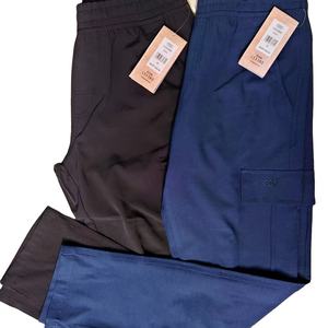 กางเกงวอร์มผ้าแคนวาสแปนเด็กซ์สำหรับผู้ชาย, กางเกงกีฬาลำลองกันรอยยับเอวกลางน้ำหนักเบา - Product Image 2