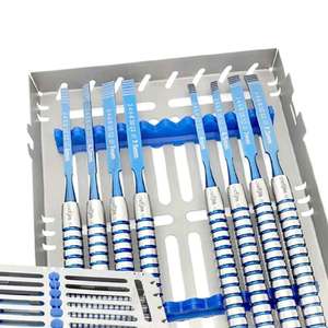 Ensemble de 8 ciseaux dentaires chirurgicaux en acier inoxydable PENTAX Premium, instruments chirurgicaux manuels, stérilisés à haute température - Product Image 1
