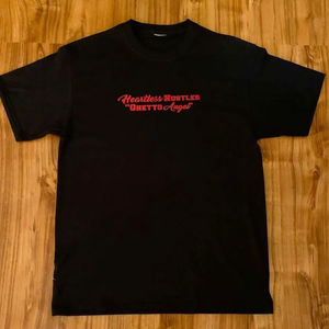 เสื้อยืดพรีเมียมไซส์ใหญ่พิเศษสำหรับผู้ชาย พิมพ์ลายโลโก้ได้ตามต้องการ สไตล์สตรีทแวร์ ทรงโอเวอร์ไซส์ สีขาว เสื้อยืดพิมพ์ลายสำหรับผู้ชาย - Product Image 3