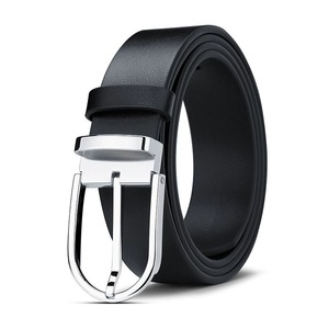Ceinture tressée décontractée en cuir de vachette élastique pour homme RELEVO INDUSTRIES, boucle en alliage, imprimé par transfert thermique, réglable 110-130 cm, largeur 3,5 cm - Product Image 5