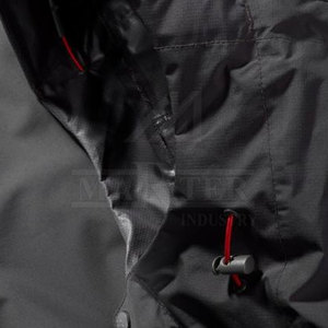 Veste de pluie unisexe imperméable à fermeture éclair intégrale, séchage rapide, respirante, avec poignets ajustables et col montant, idéale pour la randonnée, la course à pied et la pêche - Product Image 5