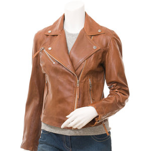 Women <b>Leather</b> <b>Biker</b> <b>Jacket</b> Slim Fit Genuine <b>Leather</b> Moto Style Wholesale Women <b>Real</b> Sheepskin <b>Leather</b> <b>Jacket</b> Vintage Motorcycle - Product Image 1