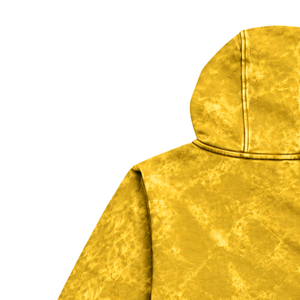 Sweat-shirt à capuche décontracté en molleton délavé à l'acide, avec cordon de serrage, poche kangourou, poignets et ourlet côtelés, style streetwear, taille 2XL - Product Image 4