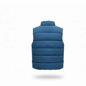 Gilet matelassé unisexe respirant avec fermeture éclair et capuche, sans manches, pour l'hiver, pour homme - Product Image 2