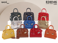 Sacs à main de luxe en cuir verni pour femmes, sacs à bandoulière tendance en PU brillant pour dames, sacs fourre-tout brillants à la mode