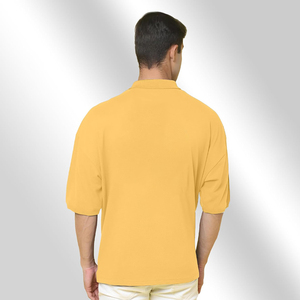 Polo de Punto para Hombre, Tela Suave y Elástica, Ropa Casual de Oficina y Golf, Manga Corta, Fabricación Personalizada, Marca Privada, Suministro al por Mayor - Product Image 3