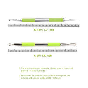 Juego de Herramientas para Eliminar Puntos Negros de Acero Inoxidable, Extractor de Acné y Espinillas con Mango de Diseño Bicolor, Lazo para Acné - Product Image 2